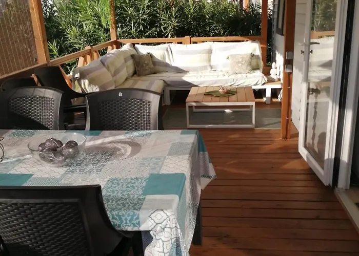 Del Mar B07, Mobil O'hara Residentiel, 4 Personnes, Del Mar Village Κάμπινγκ Argelès-sur-Mer