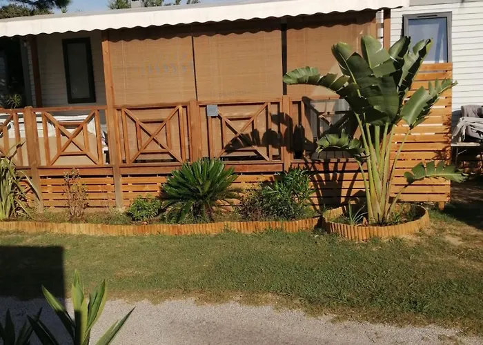 Del Mar B07, Mobil O'hara Residentiel, 4 Personnes, Del Mar Village Κάμπινγκ Argelès-sur-Mer